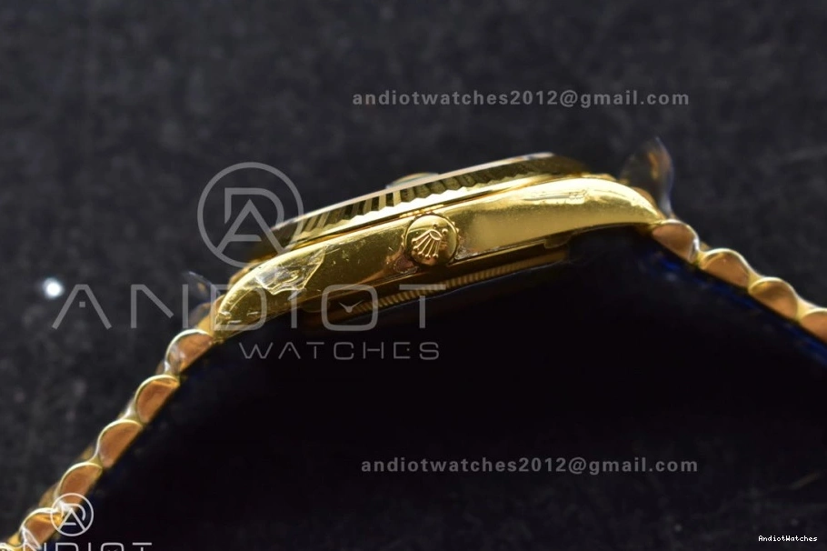 YG QuickDry on Weight) 661 1:1 Day VR3255 Edition 228238 President Gold (Gain Dial Bracelet Date Best THBF 40 0421